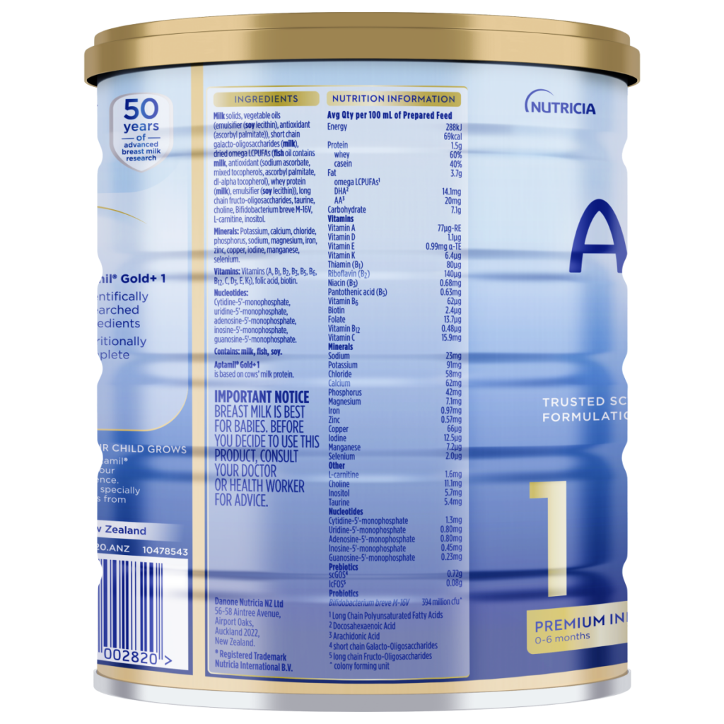 Aptamil® Gold+ 1 Our Premium Infant Formula (Wholesale)